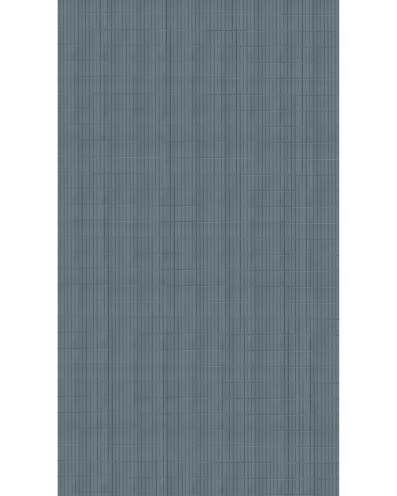 Whyte Blue - UM 9179 Grey Fluted Matte Laminate - Dorby mica