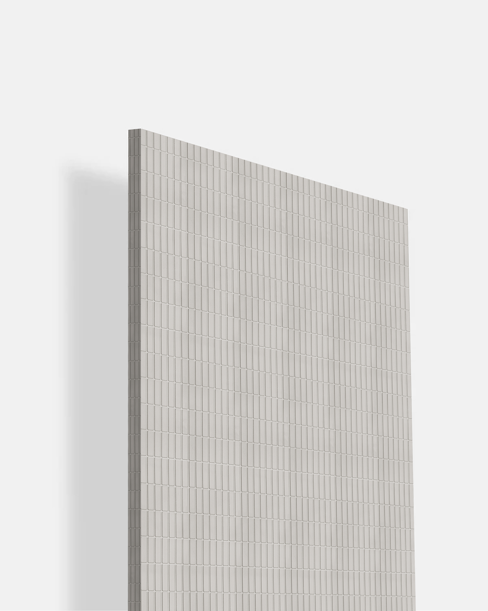 Osaka Ivory - UM	9196 Grey Fluted Matte Laminate - Dorby mica