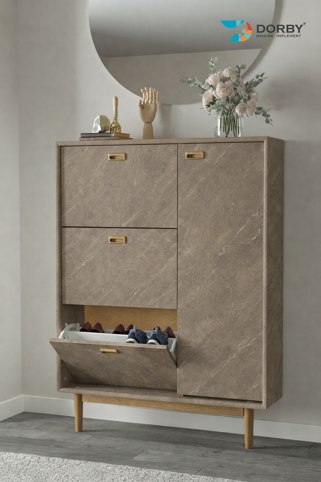 Crema Marble - VV 8044 Beige Marble & Stone Texture Laminate - Dorby mica