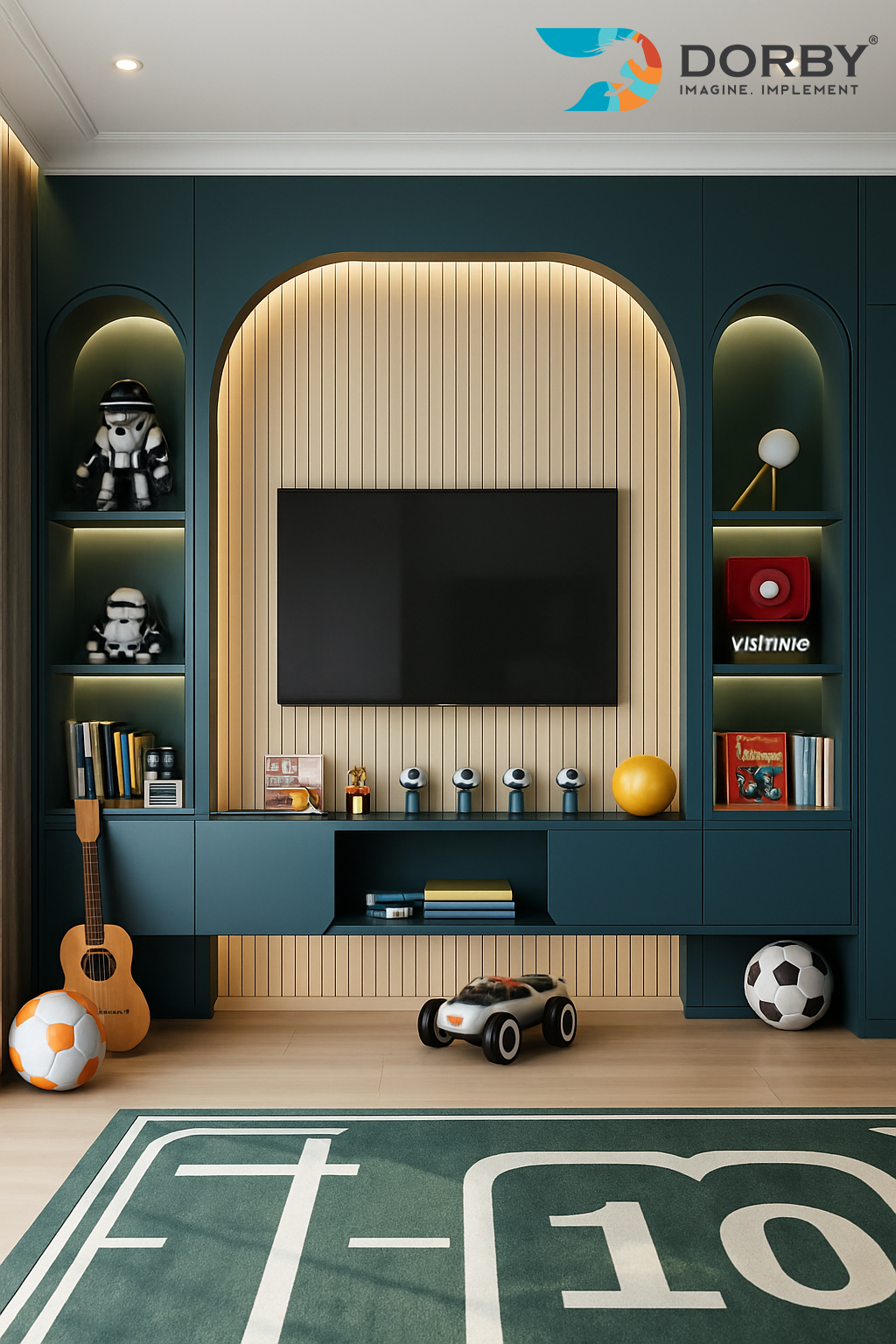 Fogg  - VV 8164 Blue Plain Colors Matte Laminate - Dorby mica
