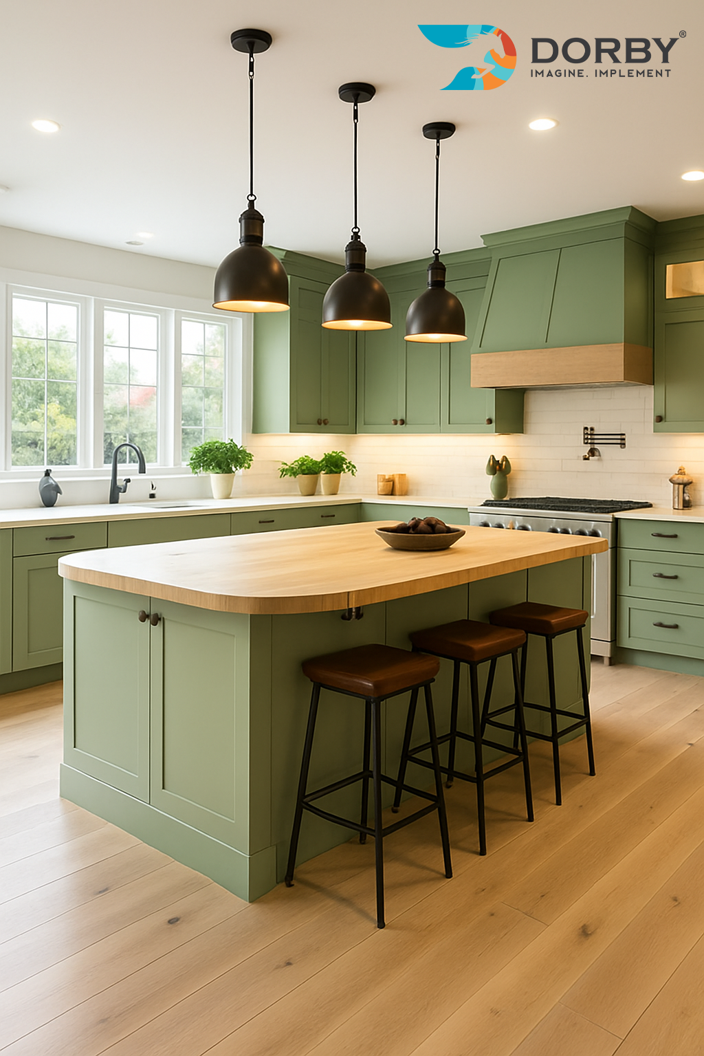 Clary Jade  - VV 8180 Green Plain Colors Matte Laminate - Dorby mica
