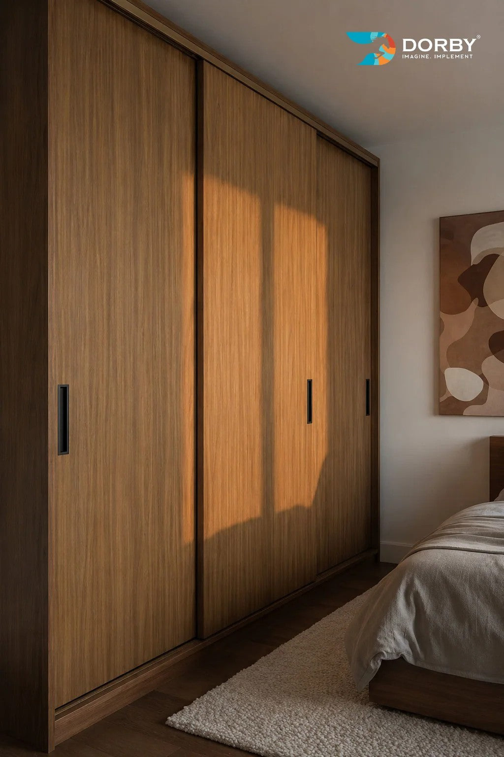 Swift Teak Brown Wood Texture Laminate