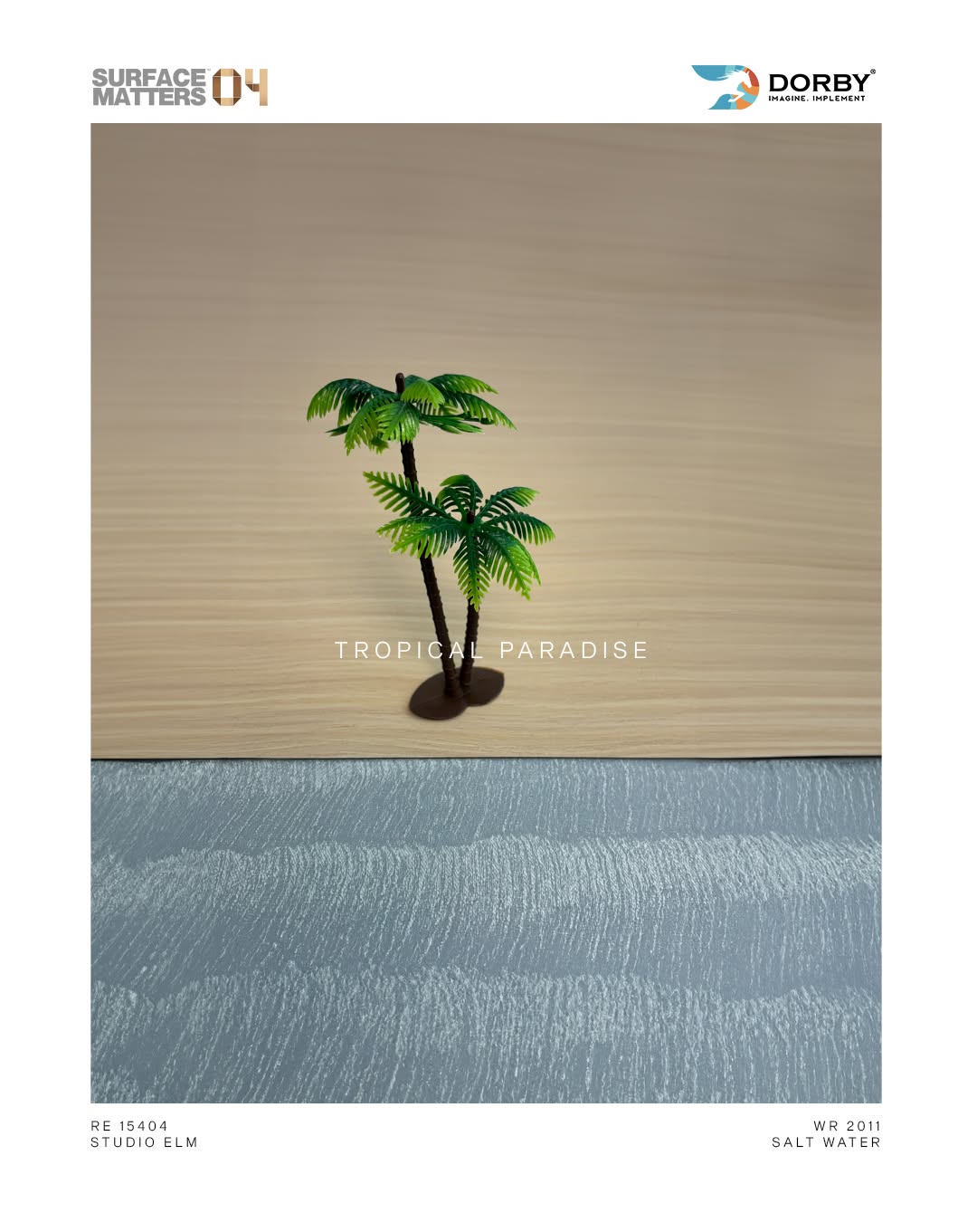 Salt water - WR 2011 Blue Designer Texture Laminate - Dorby mica
