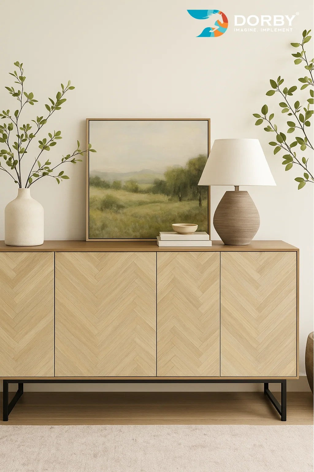 Urba Beige Wood Texture Laminate