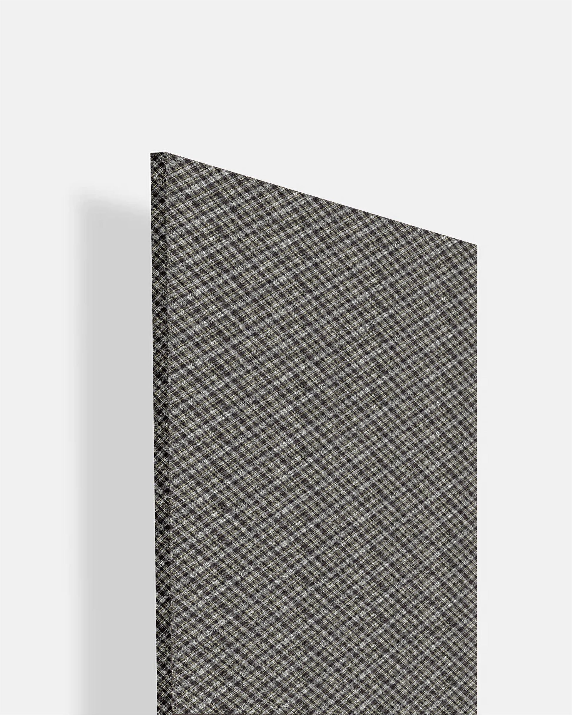 Tartan - WVD 75 Grey Fabric Texture Laminate - Dorby mica
