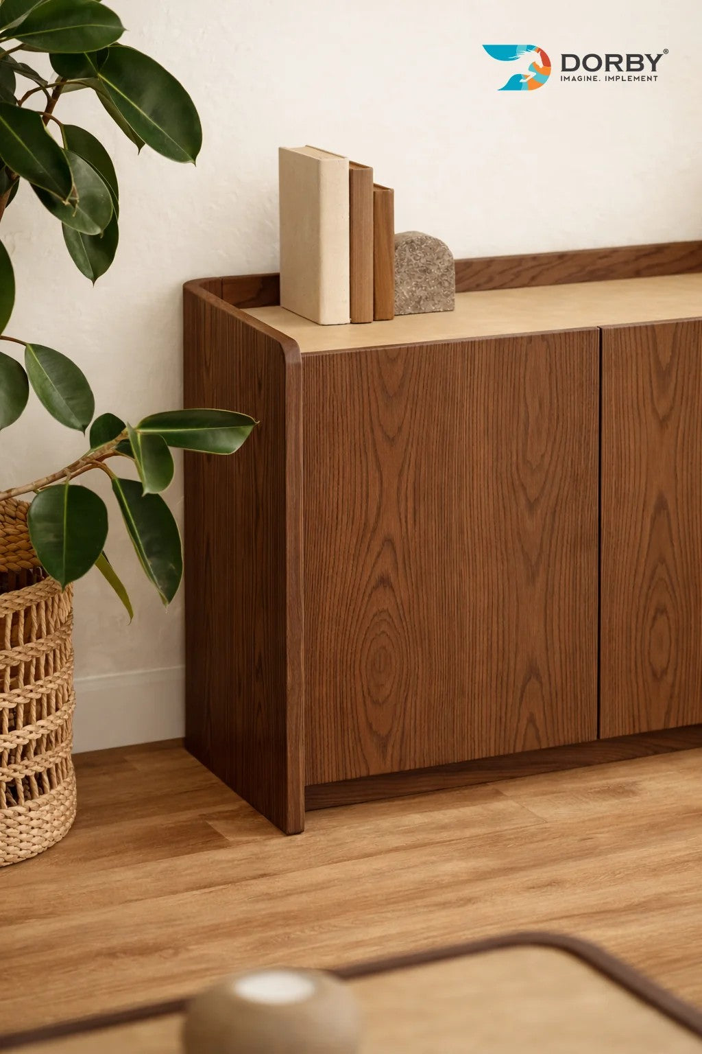 Jarrah Wood Brown Texture Laminate
