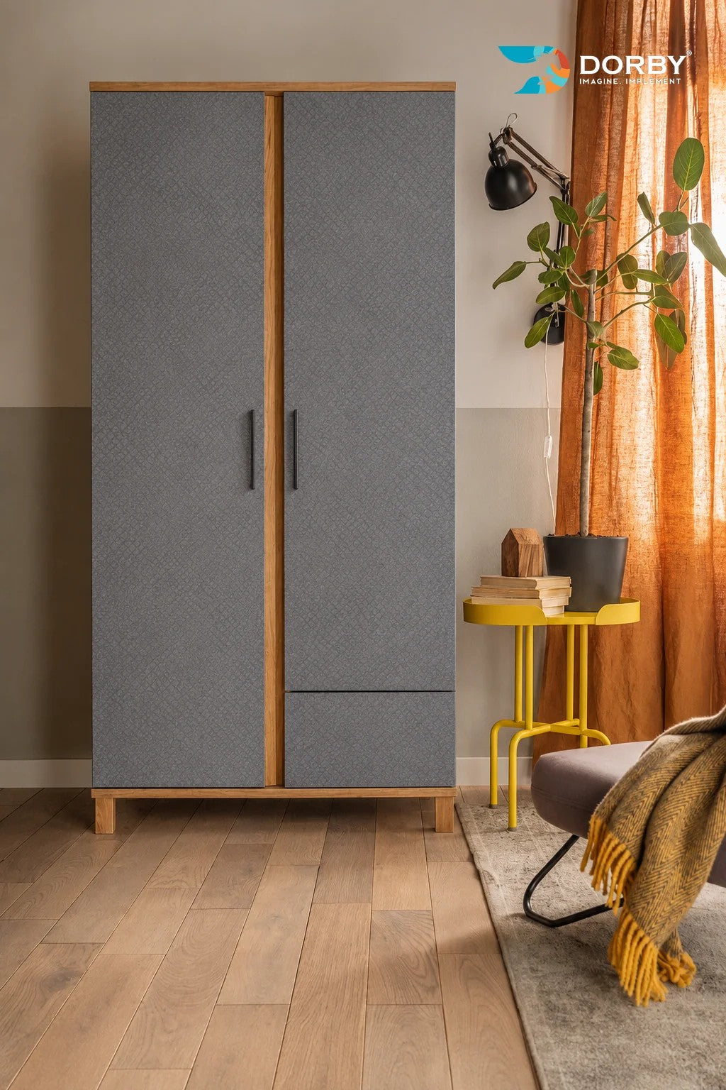 Matrix Grey Geometric Design Matte Laminate