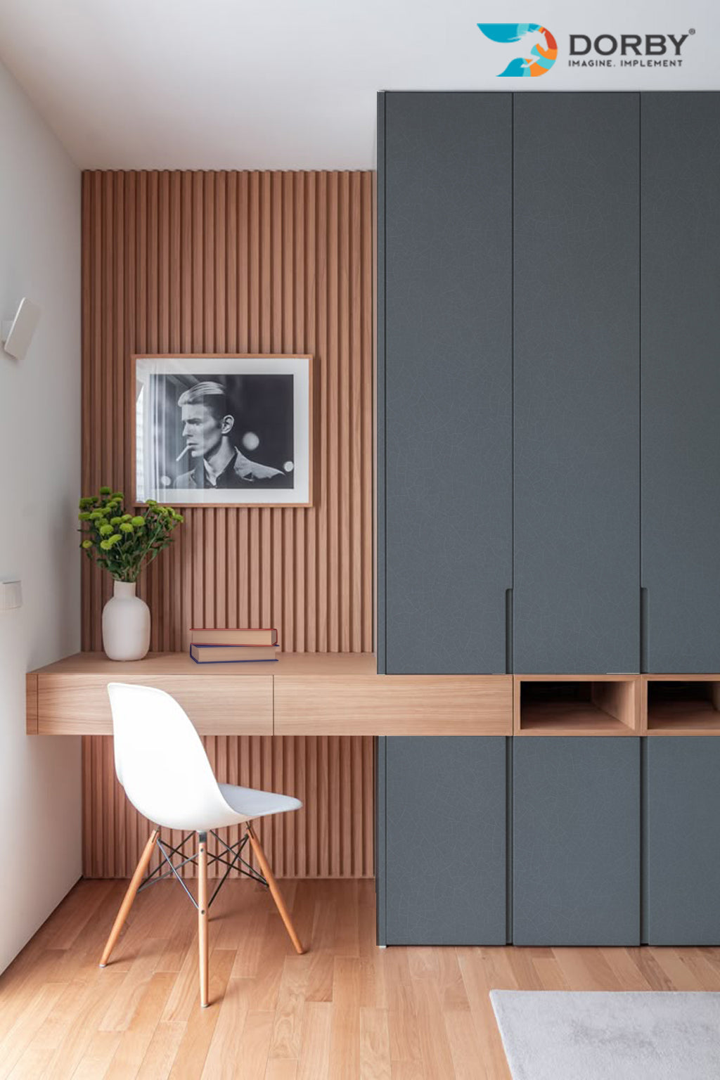 Levi - ZM 9322 Grey Designer Matte Laminate - Dorby mica