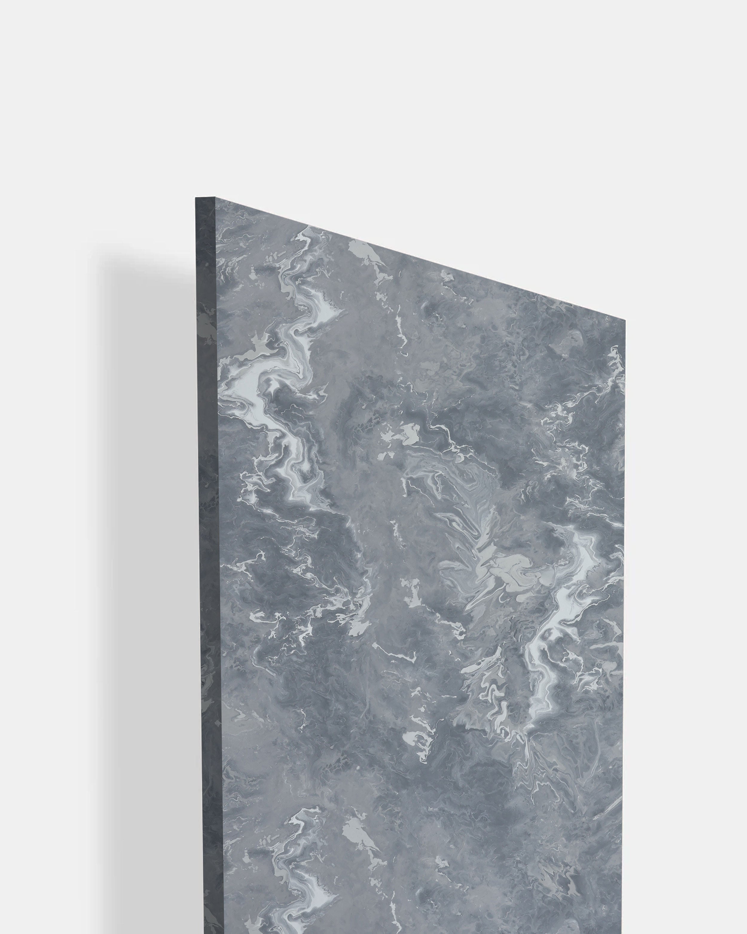 Milky Way Snow - ZS 5211 Grey Marble & Stone Texture Laminate - Dorby mica