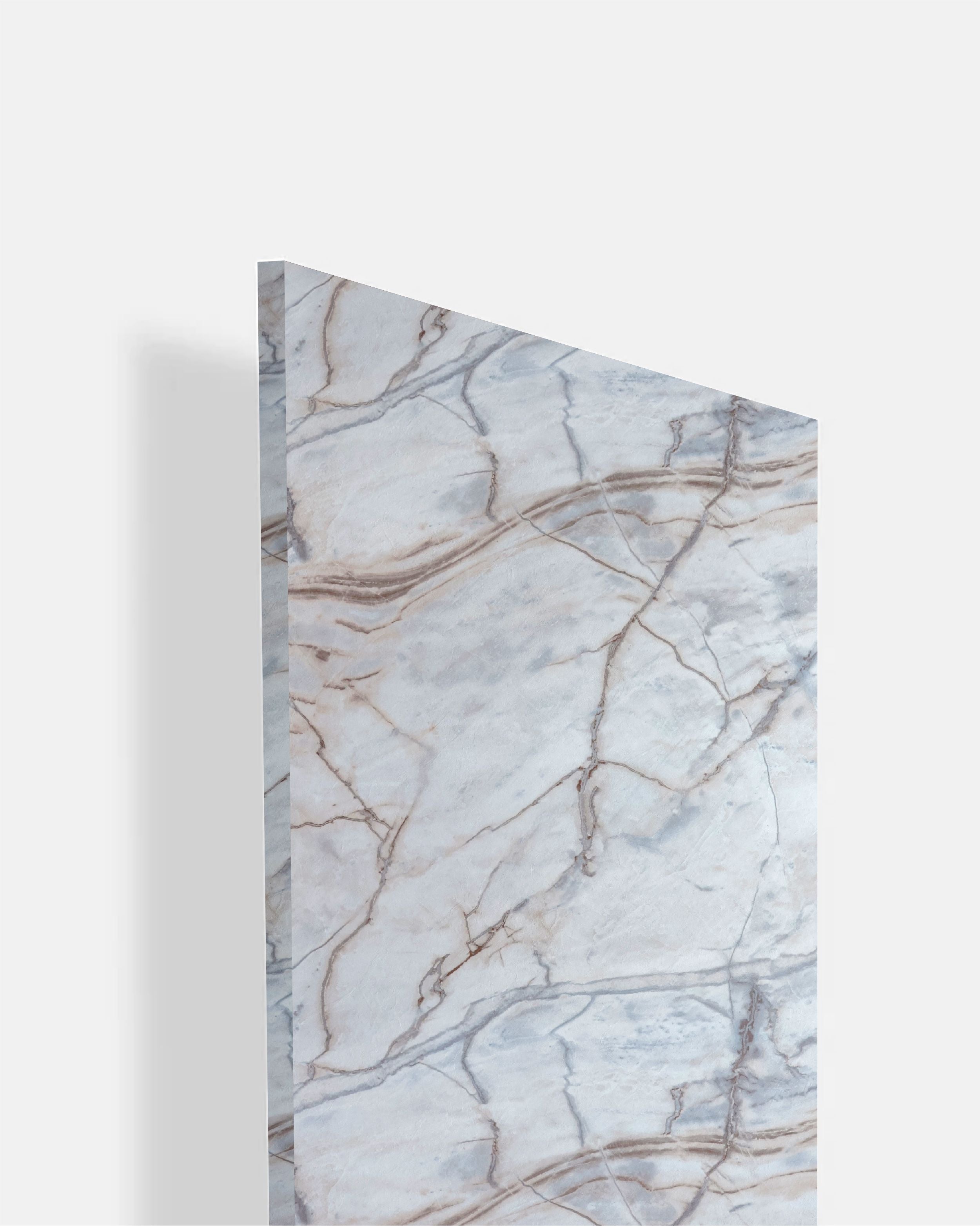 Imperial Marble - ZS 9303 White Marble & Stone Texture Laminate - Dorby mica