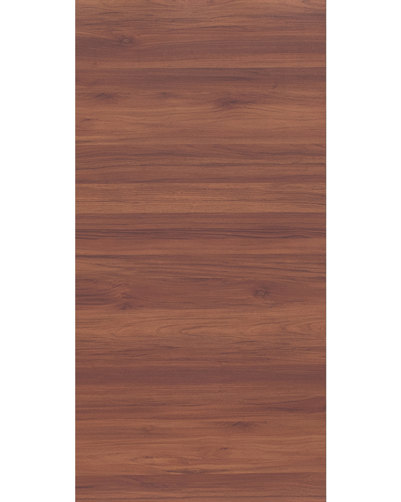 Real Teak - HG 8877 HZ Brown Wood High Gloss Laminate - Dorby mica