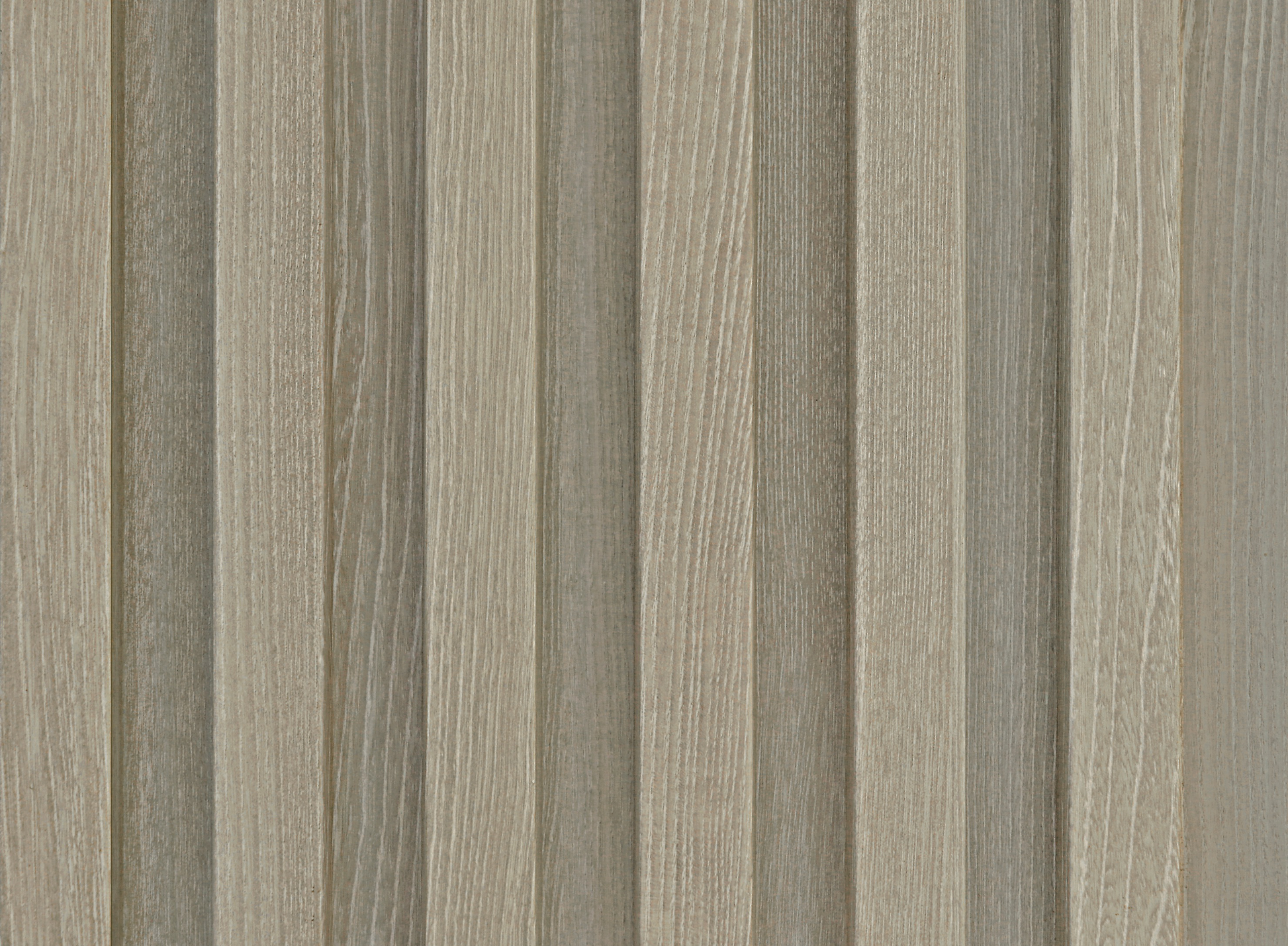 Wood Valley Dyed Oak (Light) Bamboo Fiber Louver wood-grain texture close-up