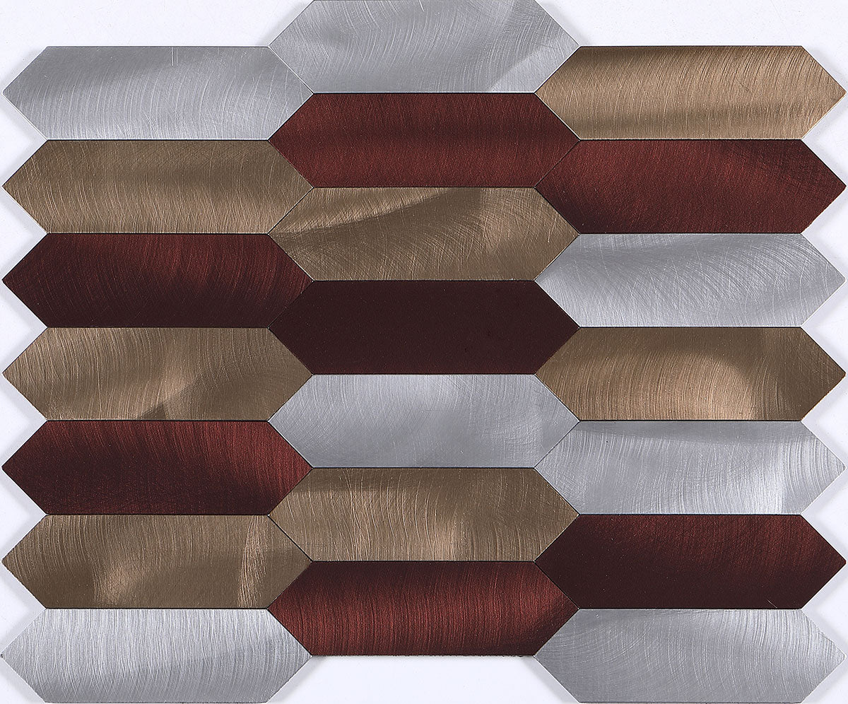 Dazzle DZ06 Designer louvers Wall Panel 9.5*0.54 ft Texture 1.5 mm - DZ06