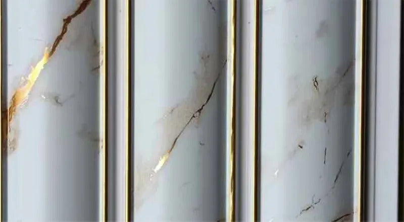 CANFOR EC 724 White Marble & Stone Texture Wall Panel