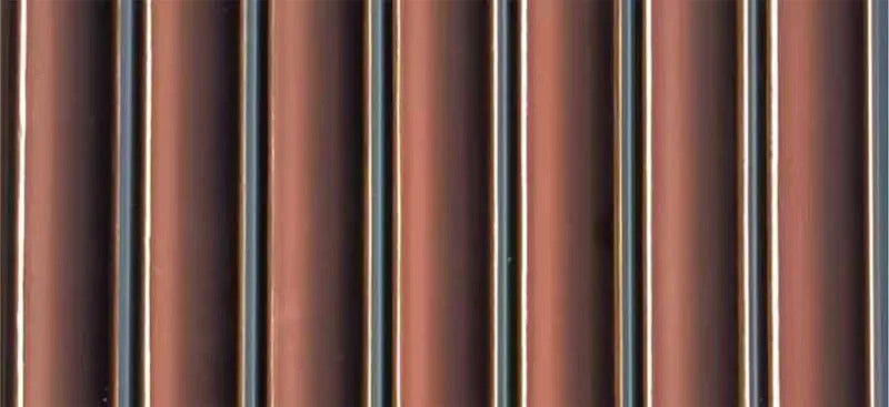 CANFOR EC 808 Red Fluted Texture Wall Panel