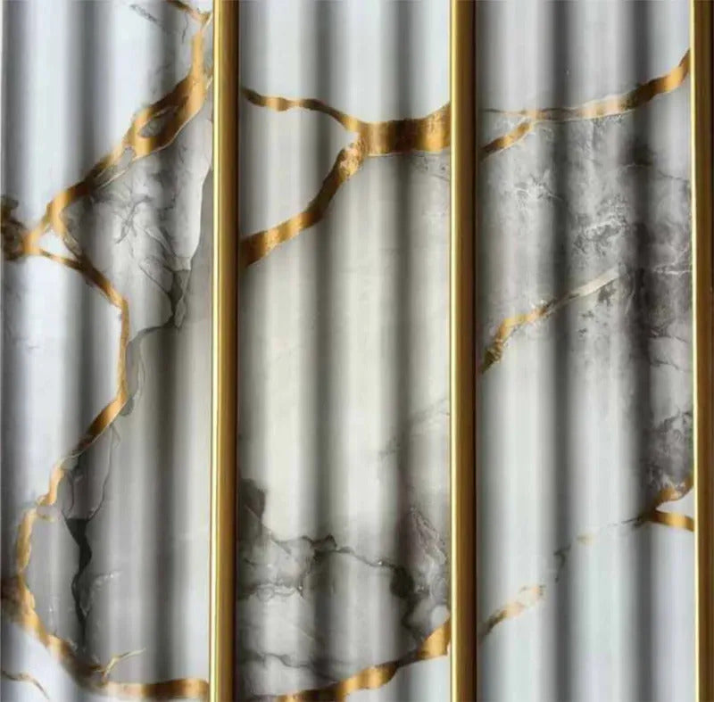 CANFOR EC 909 White Marble & Stone Texture Wall Panel