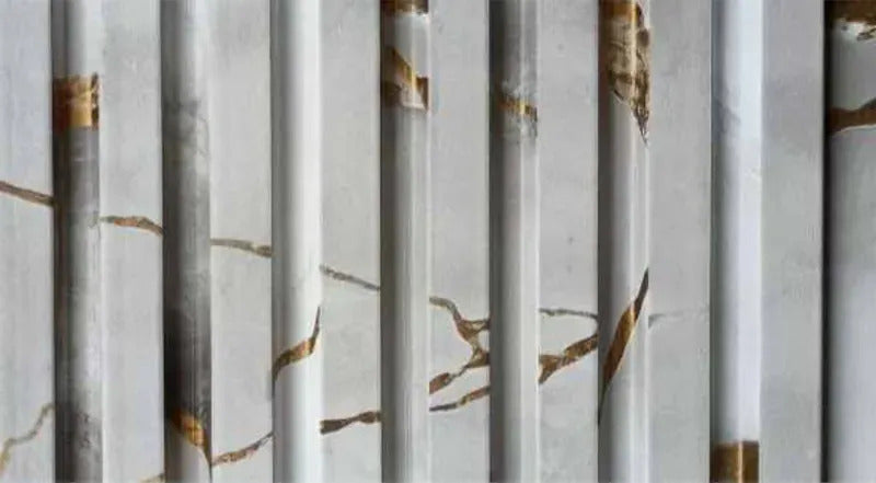 CANFOR EC 9749 White Marble & Stone Texture Wall Panel