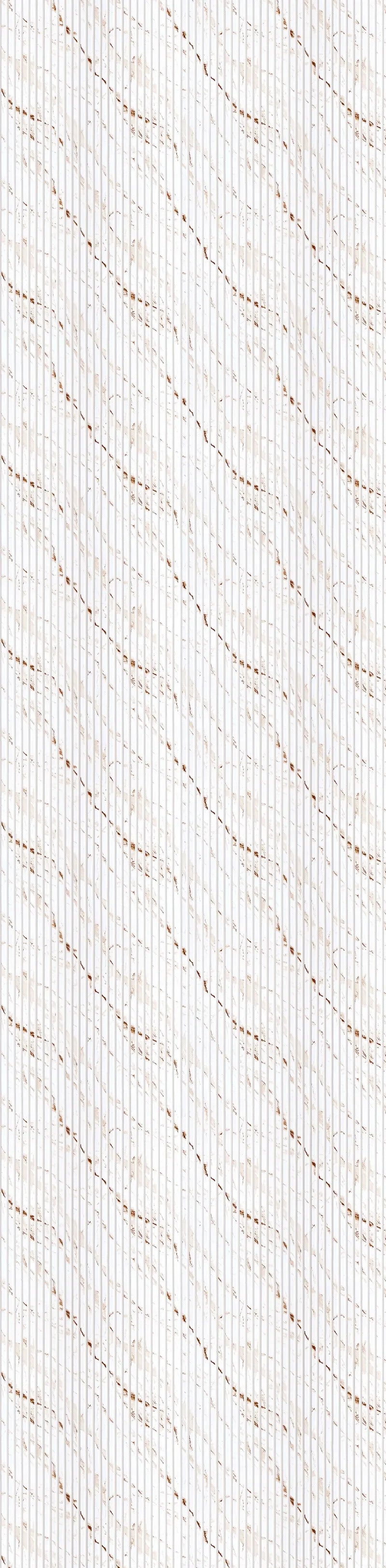 Chisel Flex 2 EP-24132 White Geometric Design Texture Wall Panel