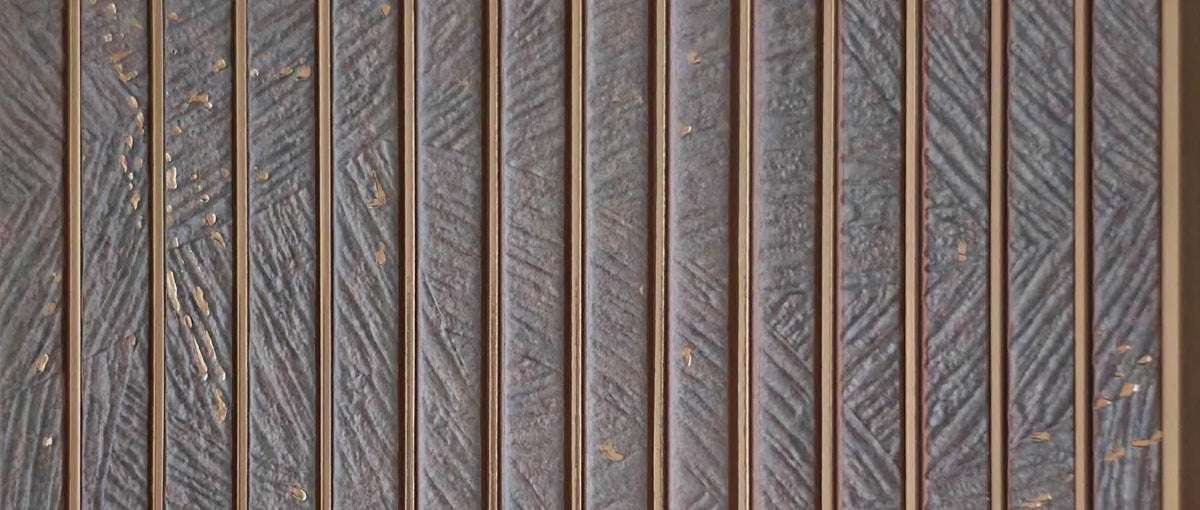 Chisel Rio 2 EP8128 Brown Geometric Design Texture Wall Panel