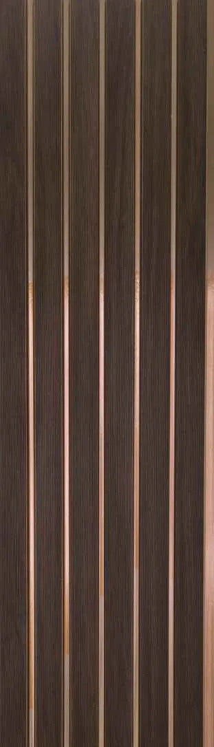 Louvers 2025 EP8821 Brown Wood Texture Wall Panel