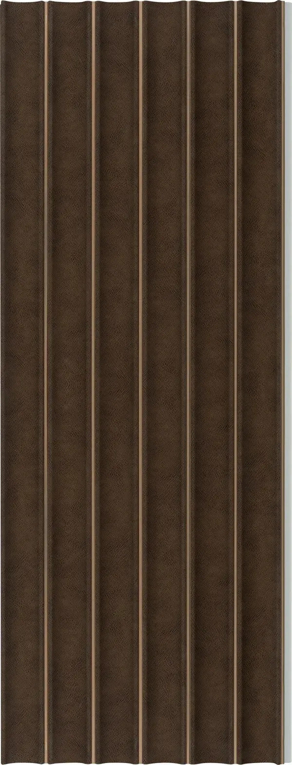 Louvers 2025 EP8825 Brown Fluted Texture Wall Panel