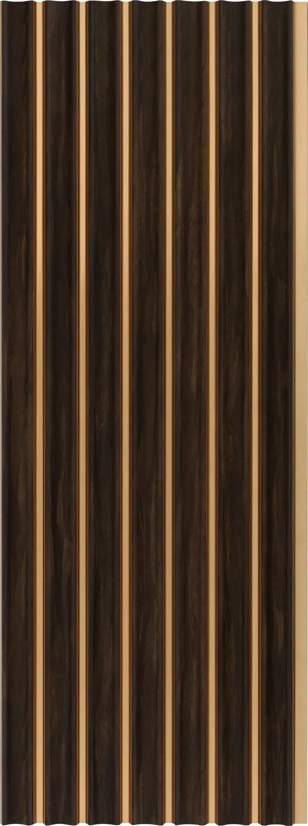 Louvers 2025 EP8827 Brown Wood Texture Wall Panel