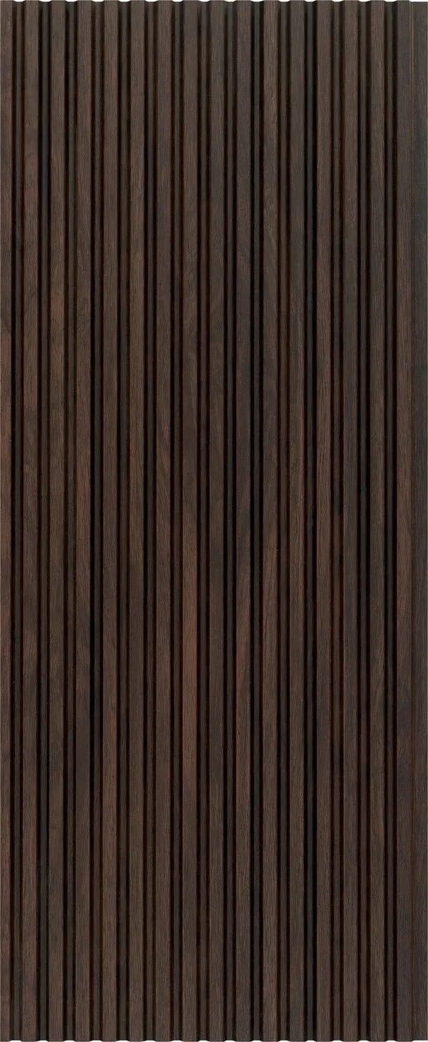 Louvers 2025 EP8911 Brown Fluted Texture Wall Panel