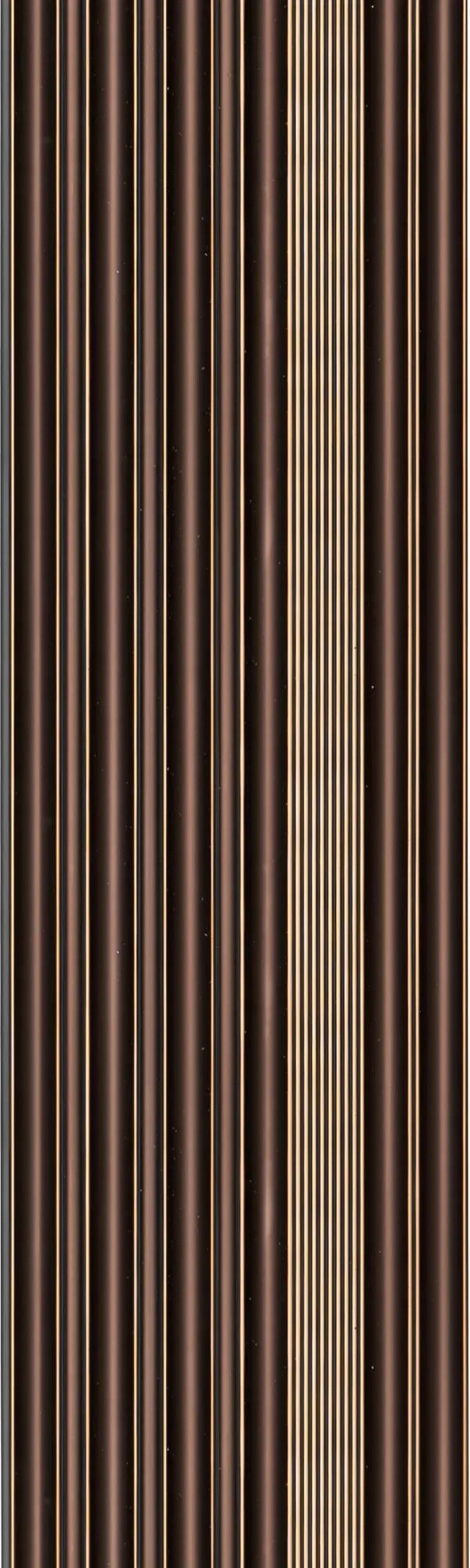 Louvers 2025 EP8912 Brown Fluted Texture Wall Panel