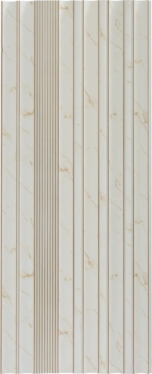 Louvers 2025 EP8920 Ivory Marble & Stone Texture Wall Panel