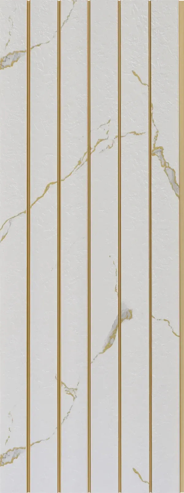 Louvers 2025 EP98904 White Marble & Stone Texture Wall Panel