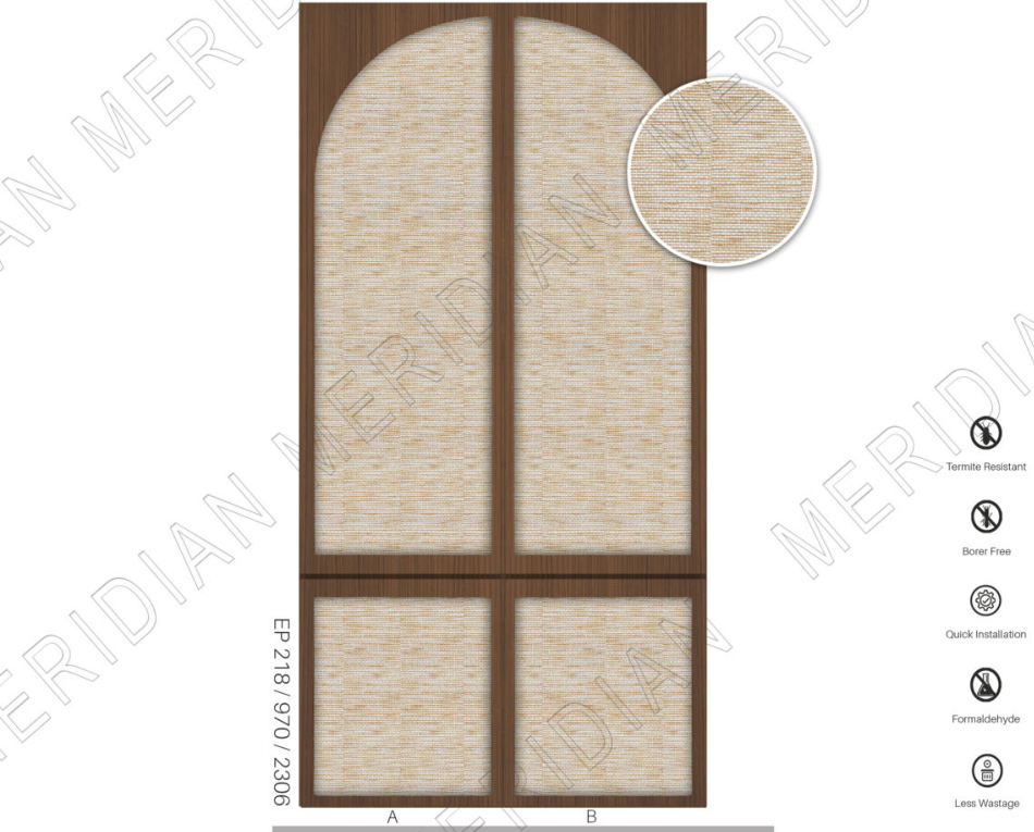 Meridian Epitome Woven Arch Flexible Panel wall panel