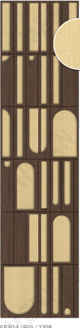 Meridian Epitome Timeless Luxury Louver wall panel