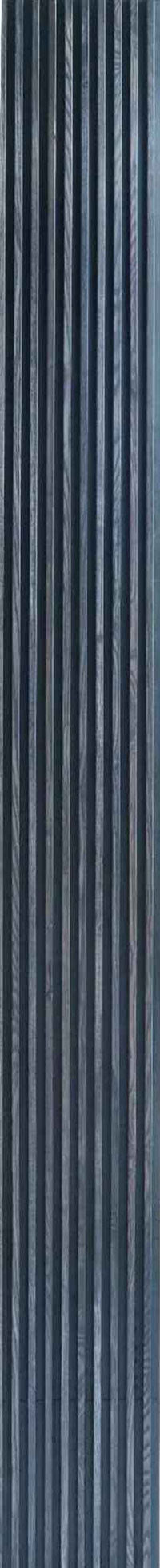 Forest F02-GREY-WALNUT Fluted Wall Panel 9.5*0.54 ft Texture 1.5 mm - F02-GREY-WALNUT