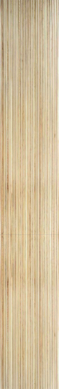 Forest F04-MAPLE Designer louvers Wall Panel 9.5*0.54 ft Texture 1.5 mm - F04-MAPLE