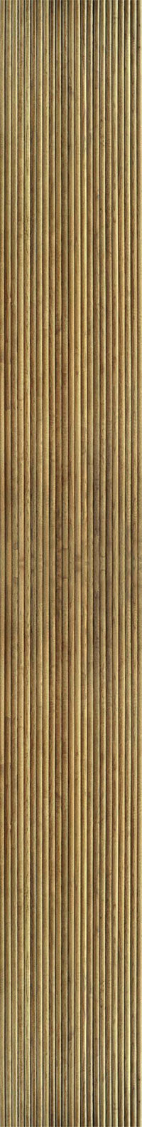 Forest F05-TEAK Fluted Wall Panel 9.5*0.54 ft Texture 1.5 mm - F05-TEAK