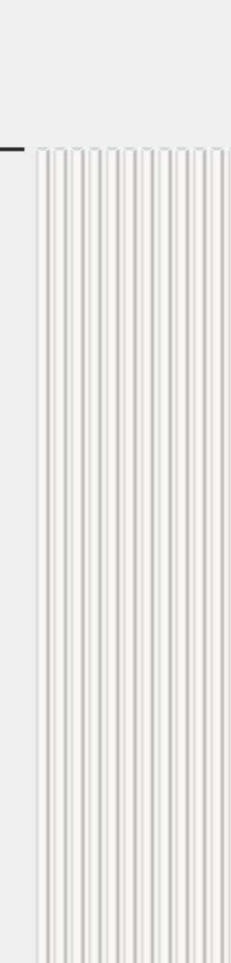 Meridian Flexidian FLX-855 Snow White bendable fluted wall panel