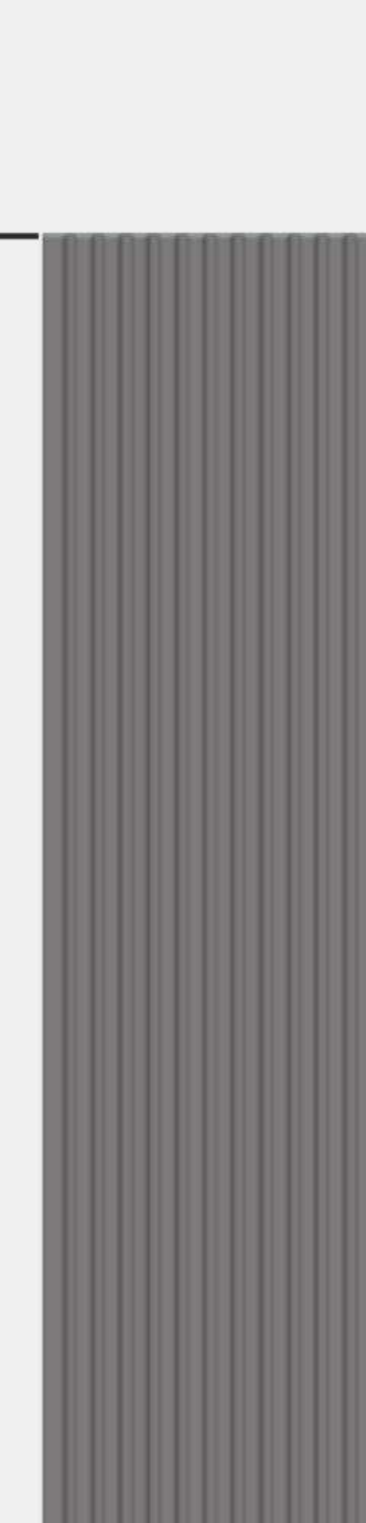 Meridian Flexidian FLX-860 Graphite bendable fluted wall panel