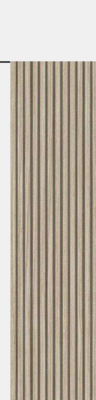 Meridian Flexidian FLX-940 Pale Oak bendable fluted wall panel