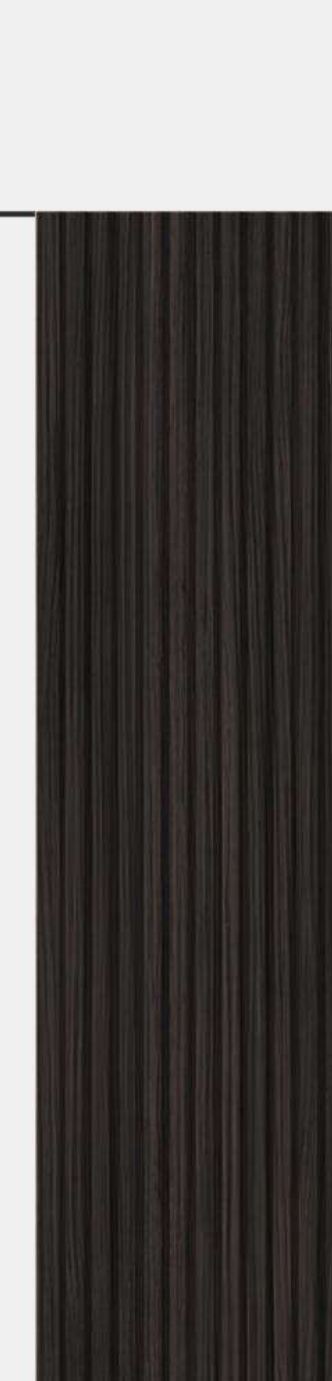 Meridian Flexidian FLX-950 Smoke Grey bendable fluted wall panel