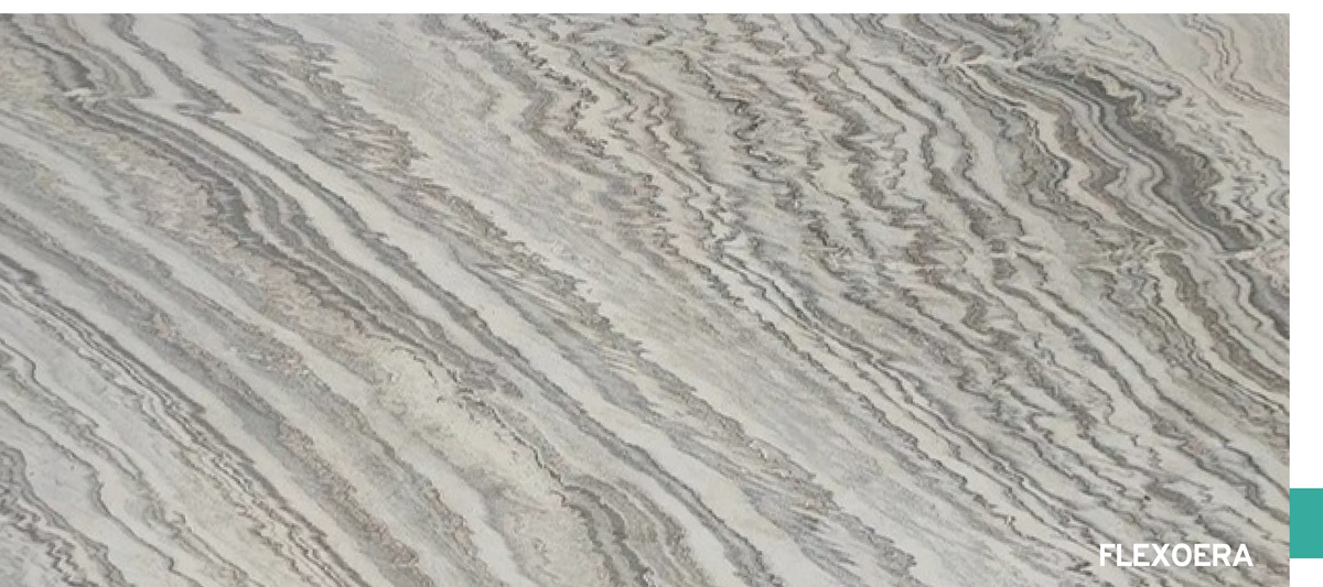 Flexoera Sandera Grey Wave flexible sandstone veneer sheet