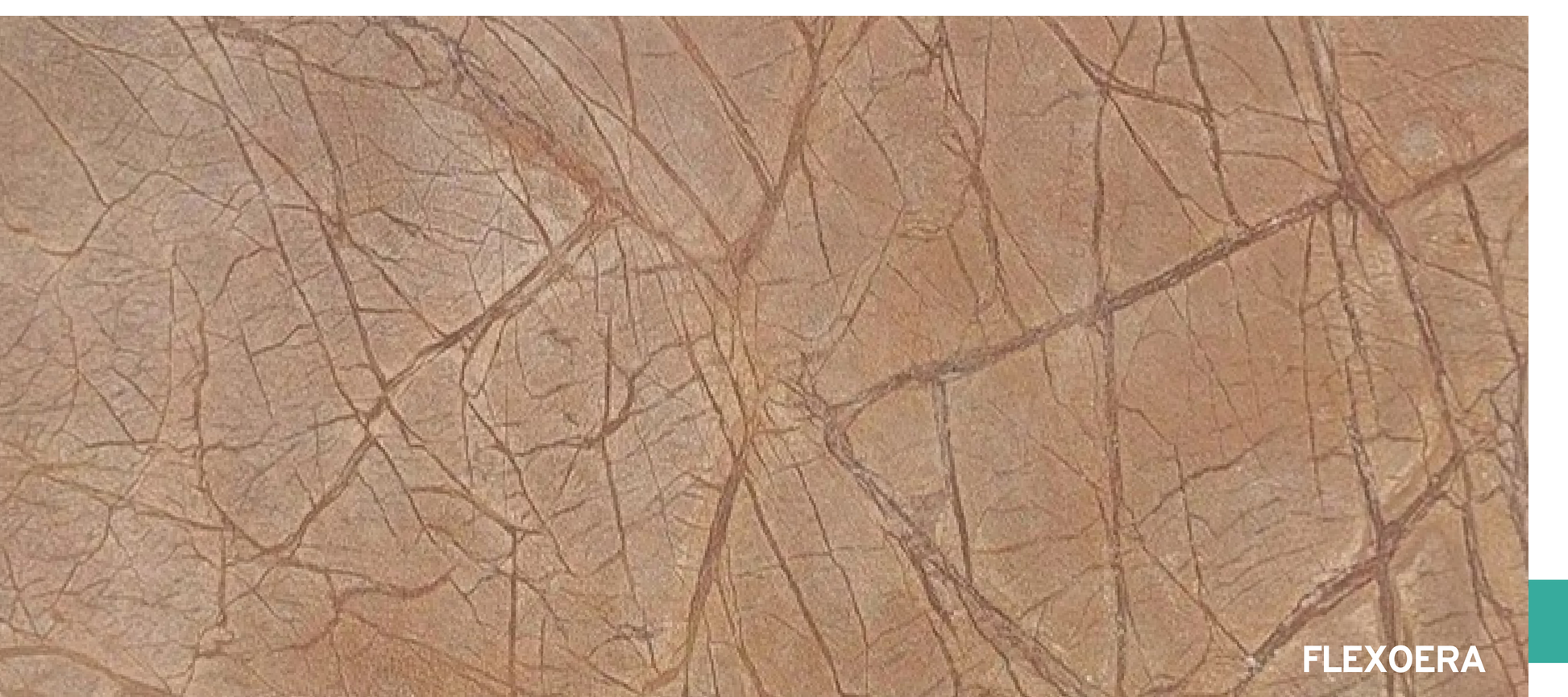 Flexoera Sandera Terracotta flexible sandstone veneer sheet