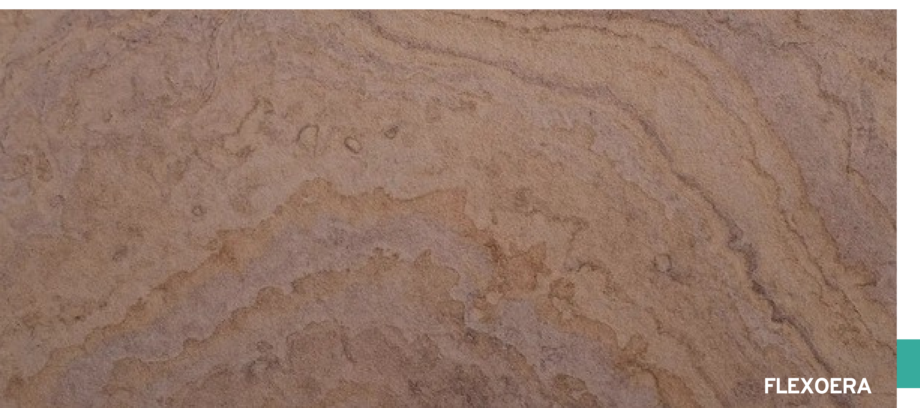 Flexoera Sandera Rosewood Stone flexible sandstone veneer sheet