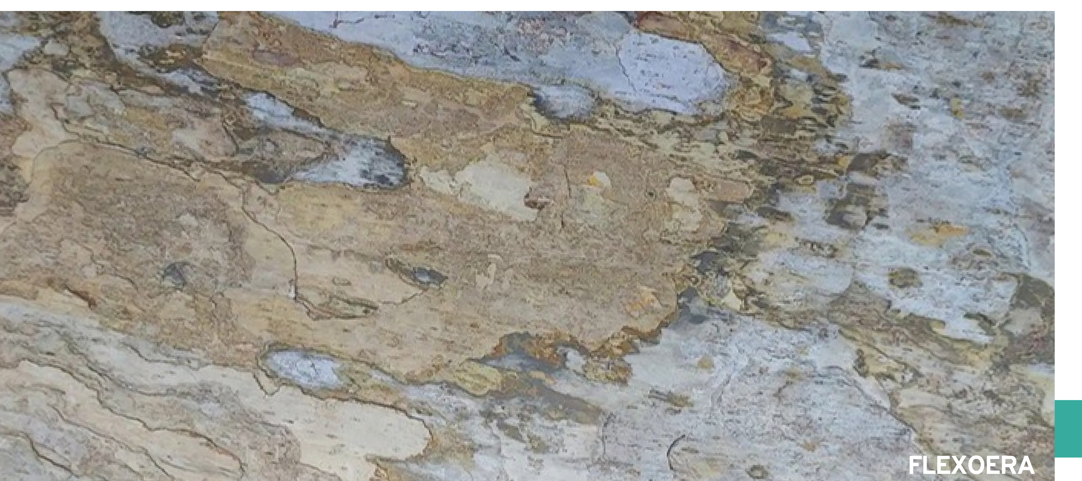 Flexoera Slatera Autumn Quartzite flexible slate veneer sheet