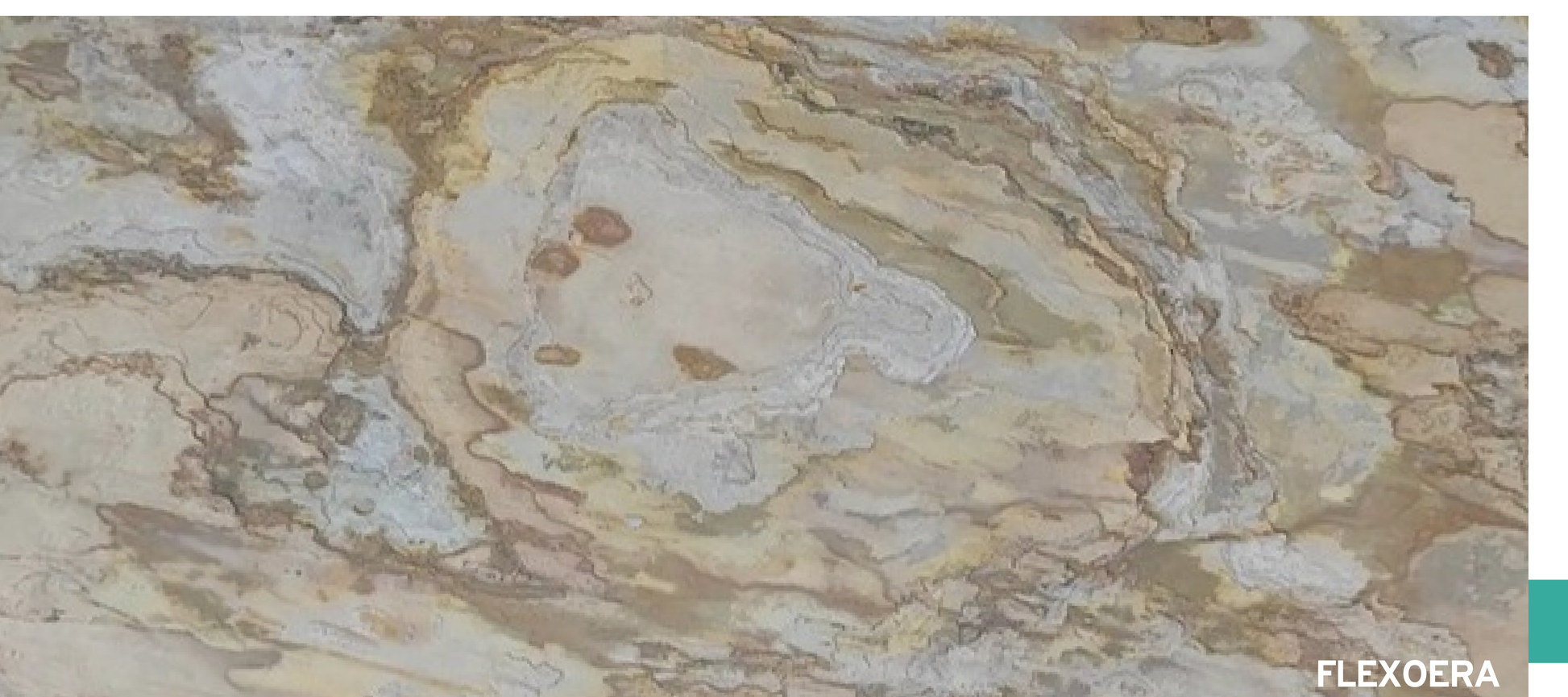 Flexoera Slatera Desert Swirl flexible slate veneer sheet