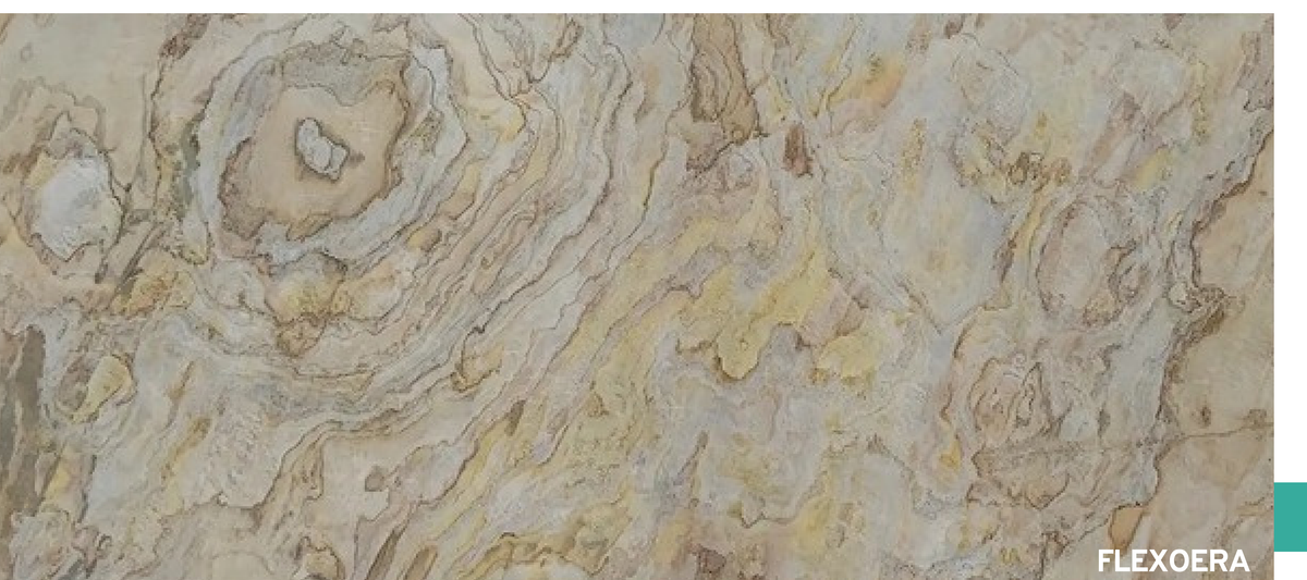 Flexoera Slatera Amber Vein flexible slate veneer sheet