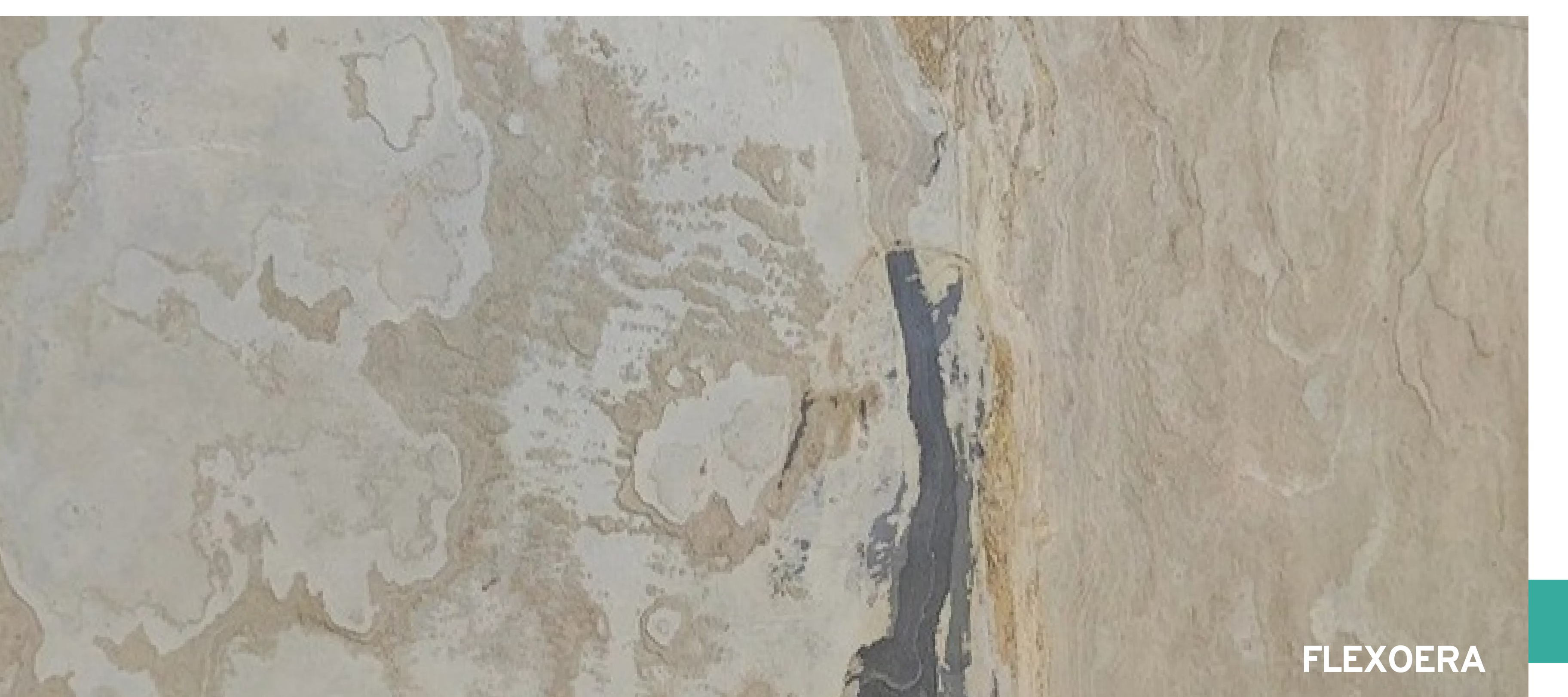 Flexoera Slatera Sand Dune flexible slate veneer sheet