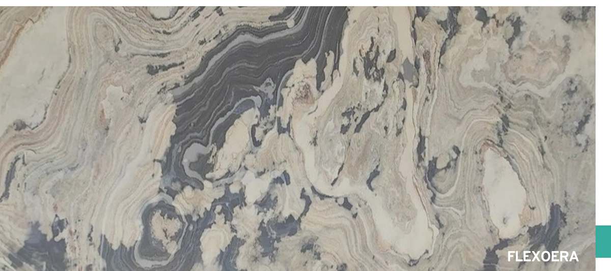 Flexoera Slatera Ink Marble flexible slate veneer sheet