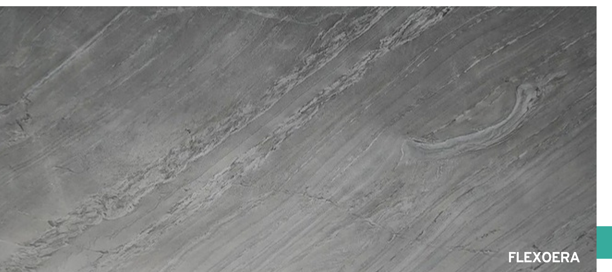 Flexoera Slatera Grey Quartzite flexible slate veneer sheet