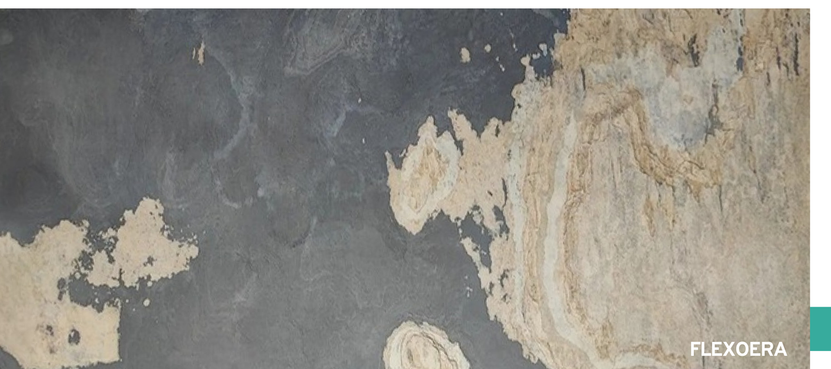 Flexoera Slatera Night Cloud flexible slate veneer sheet