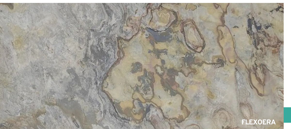 Flexoera Slatera Olive Stone flexible slate veneer sheet